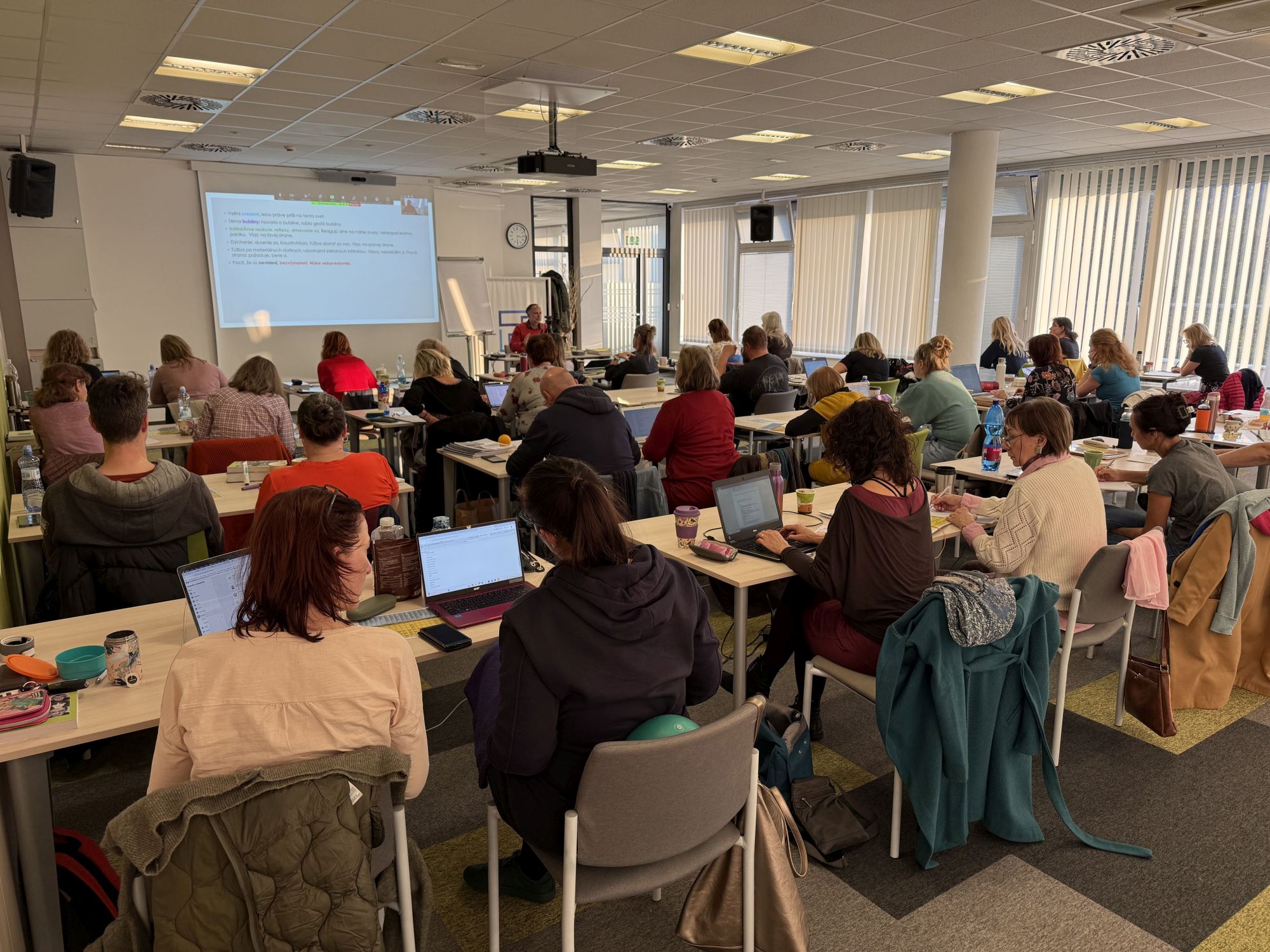 Studenci SAKH podczas seminarium w Pradze
